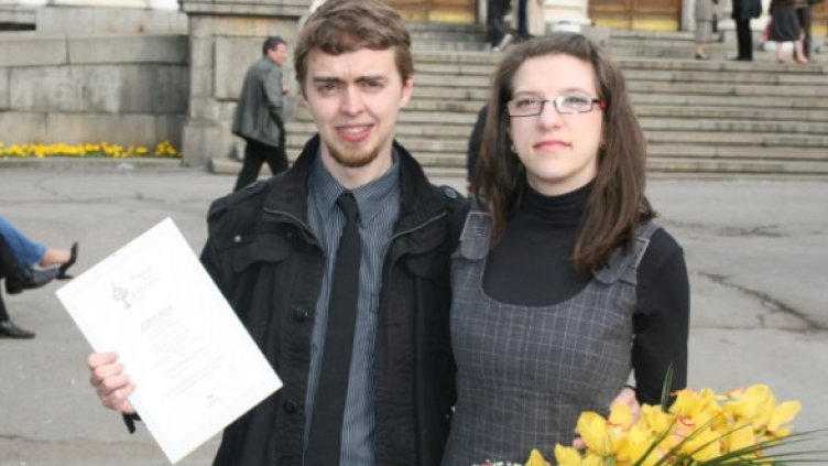 Новият Рицар на книгата. Снимка: Dnes.bg