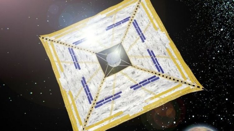 Проектът IKARОS. Изображение: jspec.jaxa.jp
