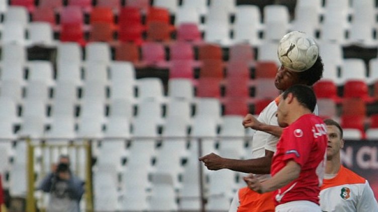 На 21 април на стадион" Българска армия" ЦСКА прие отбора на Литекс. Снимка: БГНЕС