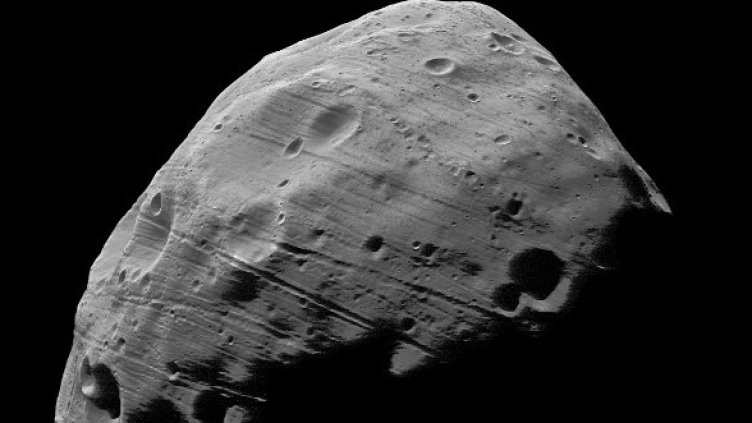 Фобос, заснет от Mars Express. Снимка: ESA