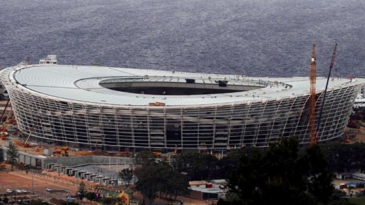 Стадион "Грийн поинт" е един от  10-те, на които ще се играят мачовете от световното първенство в Южна Африка. Снимка: БГНЕС