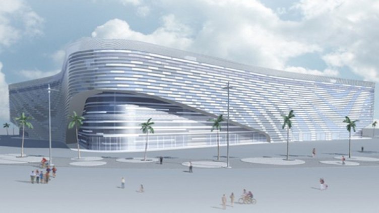 Така ще изглежда Леденият дворец на спорта. Изображение: sc-olympstroy.ru