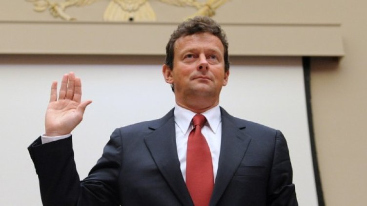 Шефът на "Бритиш Петролиум" Тони Хейуърд получи неособено топъл прием в Конгреса на САЩ. Снимка: БГНЕС