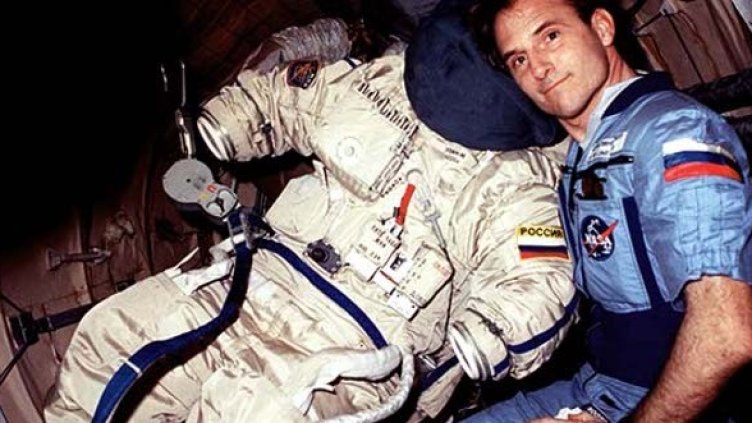 Скафандърът "Орлан-М". Снимка: НАСА