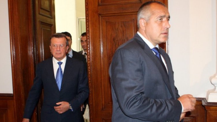 Бойко Борисов и Виктор Зубков определиха разговорите за енергийните проекти като конструктивни. Снимка: БГНЕС