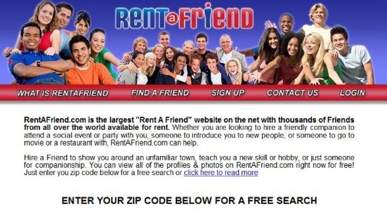 Снимка: rentafriend.com