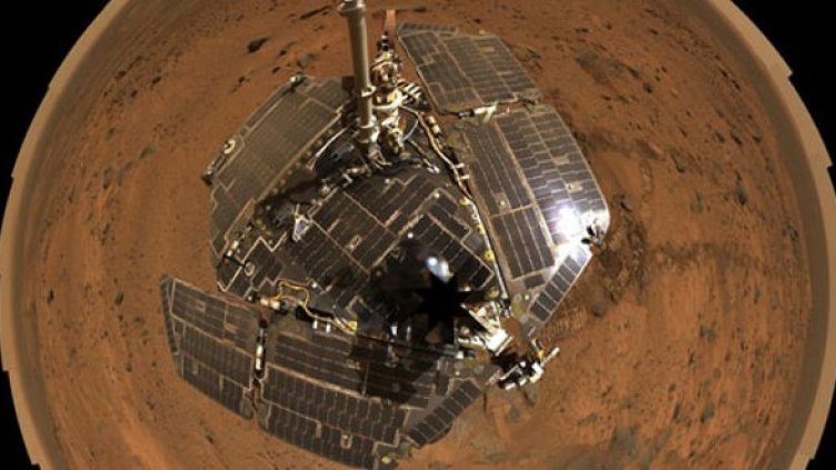 Spirit. Изображение: НАСА