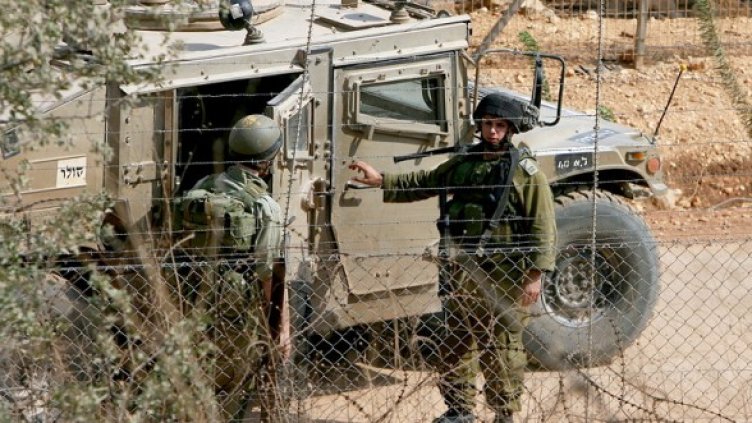 Израелски патрул на границата с Ливан. Снимка: БГНЕС