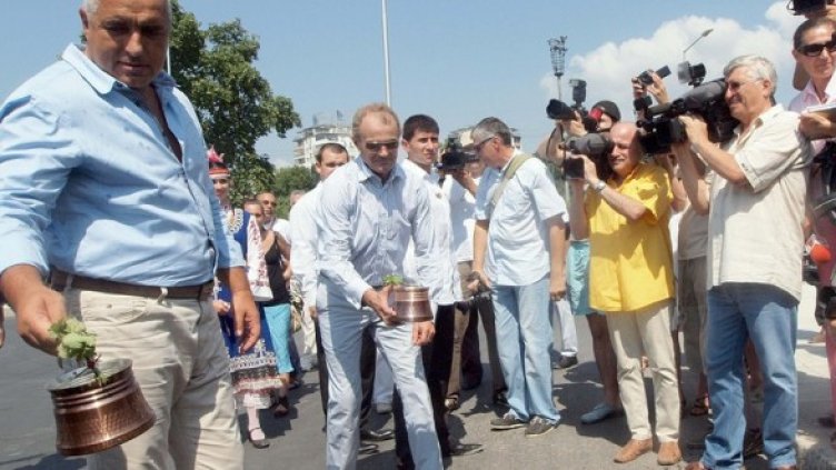 Премиерът и кметът на Варна. Снимка: БГНЕС