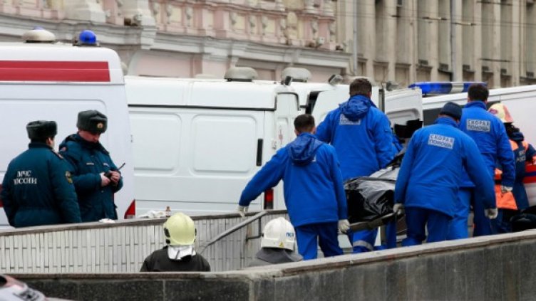 Атентатът в станция "Лубянка" отне живота на 40 души. Снимка: Getty Images/Guliver Photos