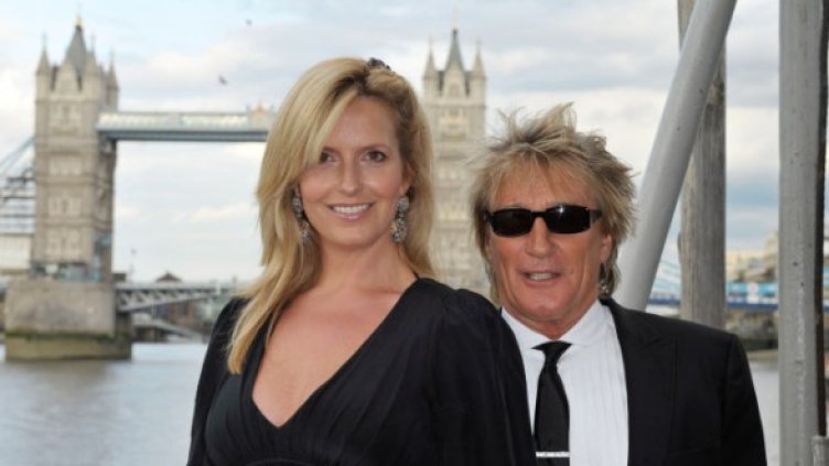 Род Стюарт и Пени Ланкастър Снимка: Getty Images/Guliver Photos