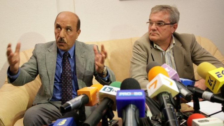 Ануар Бадуан и Румен Петков. Снимка: БГНЕС