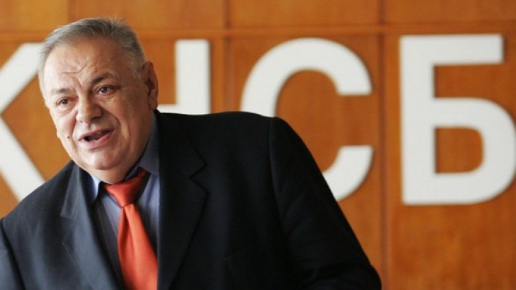 Лидерът на КНСБ Желязко Христов. Снимка: БГНЕС