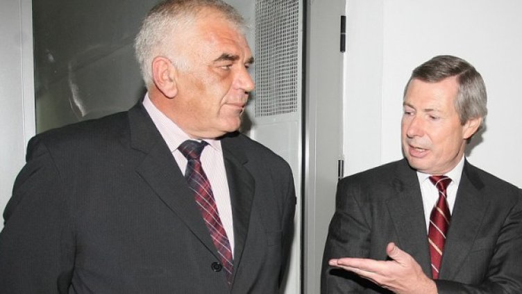 Ваньо Танов и Джеймс Уорлик Снимка: БГНЕС