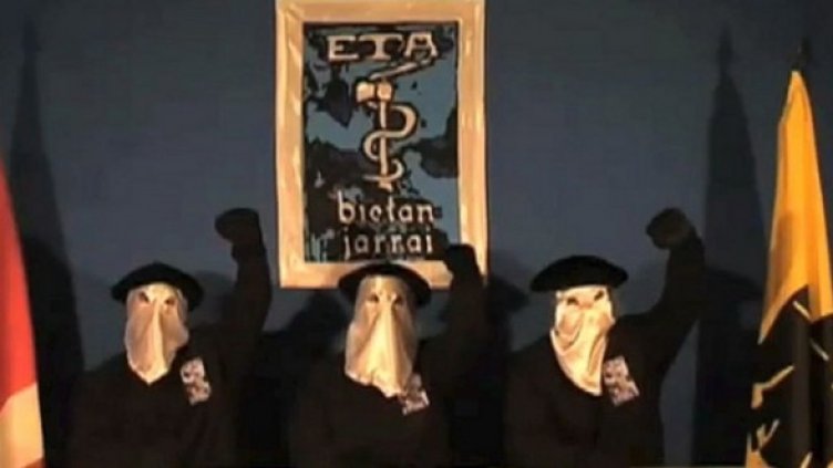 ЕТА обявява прекратяване на огъня във видеозапис, предоставен на ВВС. Снимка: БГНЕС