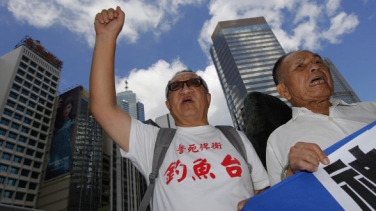 Антияпонски протести в Китай. Снимка: БГНЕС