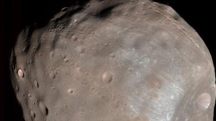 Фобос. Снимка: NASA/JPL-Caltech/University of Arizona