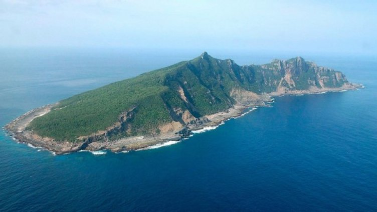 Един от островите в Източнокитайско море, за които спорят Япония и Китай. Снимка: БГНЕС