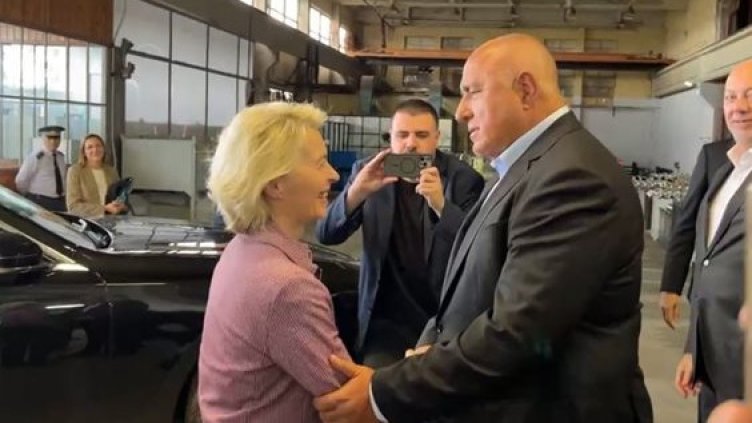И Борисов е във ВМЗ-Сопот заедно с Урсула фон дер Лайен ВИДЕО