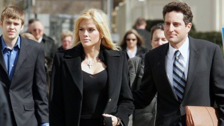 Анна Никол Смит и Хауард Стърн (д). Снимка: Getty Images/Guliver Photos