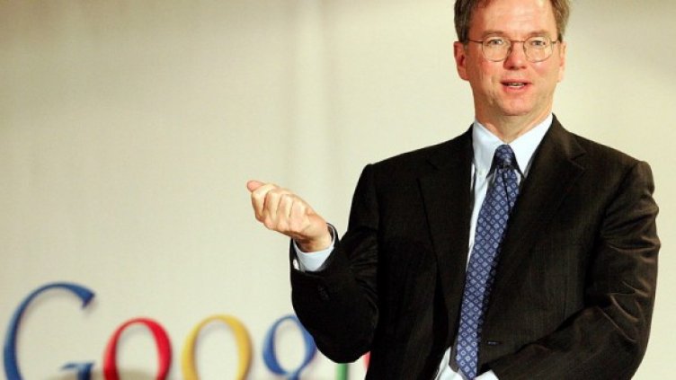 Изпълнителният директор на Google Ерик Шмид. Снимка: БГНЕС