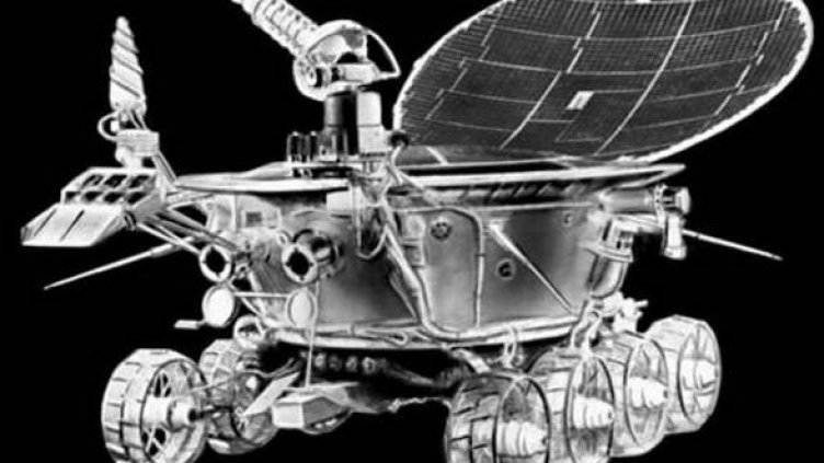 Илюстрация на "Луноход-1" в Голямата съветска енциклопедия.