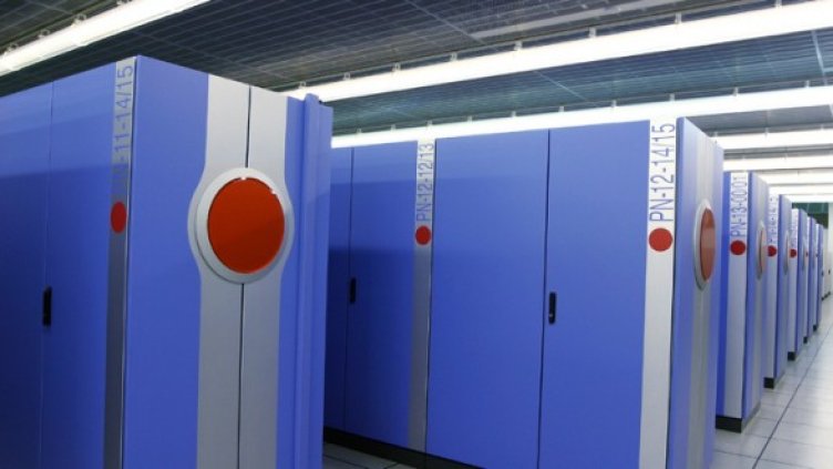 Учените планират да използват суперкомпютри като японския Earth Simulator. Снимка: UK-Japan Climate Collaboration