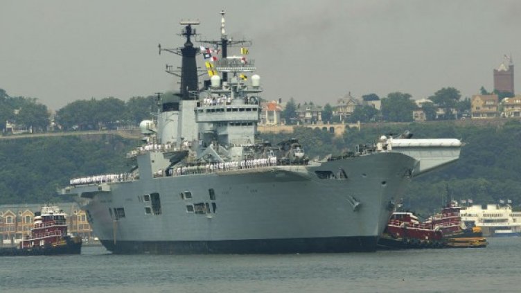 HMS Invincible, преди да излезе в пенсия. Снимка: Getty Images/Guliver Photos