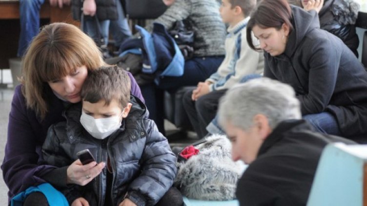 Очаква се в областта да бъде обявена и грипна ваканция. Снимка: БТА