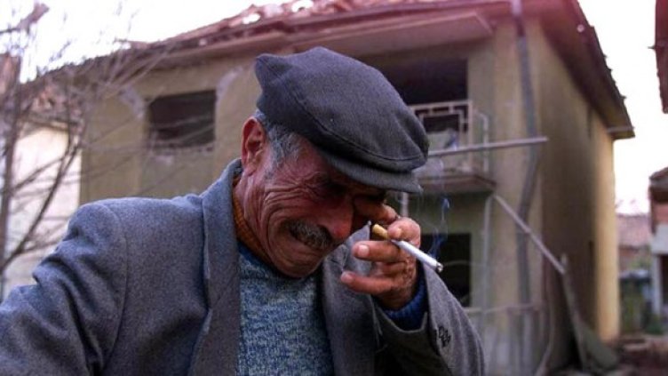 След бомбардировките над Алексинац 1999 г. Снимка: Getty Images/Guliver Photos