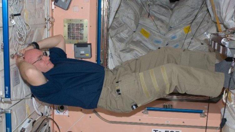 Командирът на 26-ата експедиция на МКС Скот Кели. Снимка: NASA