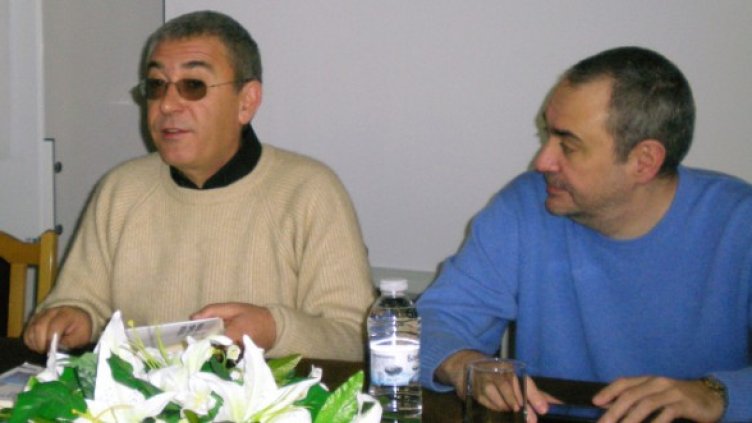 Лазар Груев (л) и Борис Велчев (д). Снимка: БТА