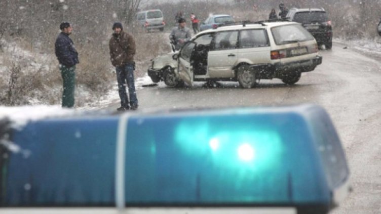 Инцидентът край Годеч. Снимка: БТА