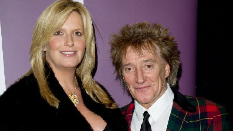 Род Стюард и Пени Ланкастър. Снимка: Getty Images/Guliver Photos