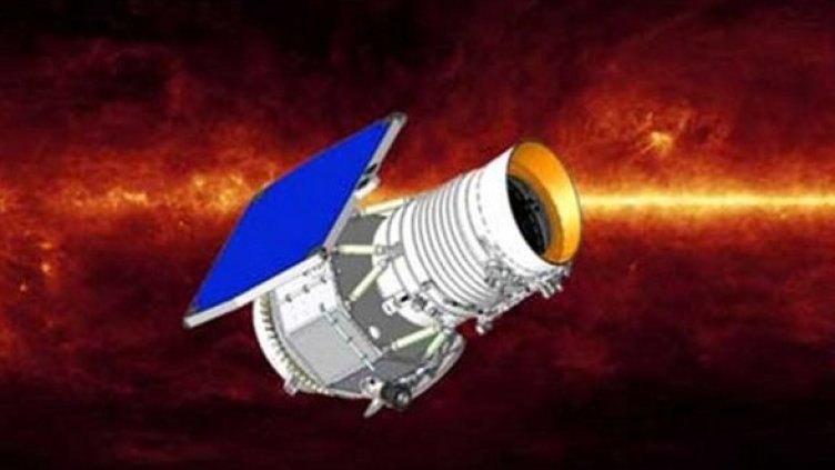 Телескопът WISE. Изображение: NASA/JPL-Caltech