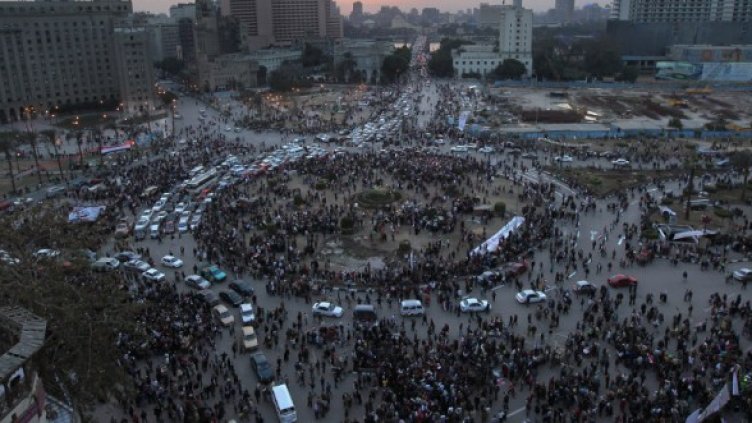 Така изглеждаше площад Тахрир в Кайро на 13 февруари т.г. След 18-дневни протести обстановката в египетската столица се нормализира. Снимка: Getty Images/Guliver Photos