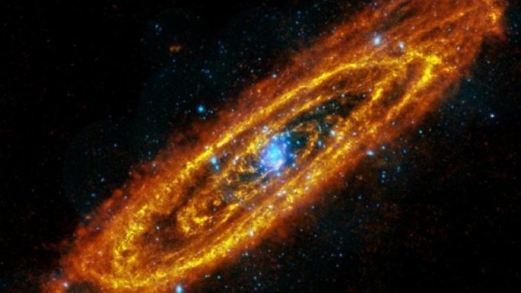 Снимка: ESA/Herschel/PACS/SPIRE/J.Fritz, U.Gent/XMM-Newton/EPIC/W. Pietsch, MPE