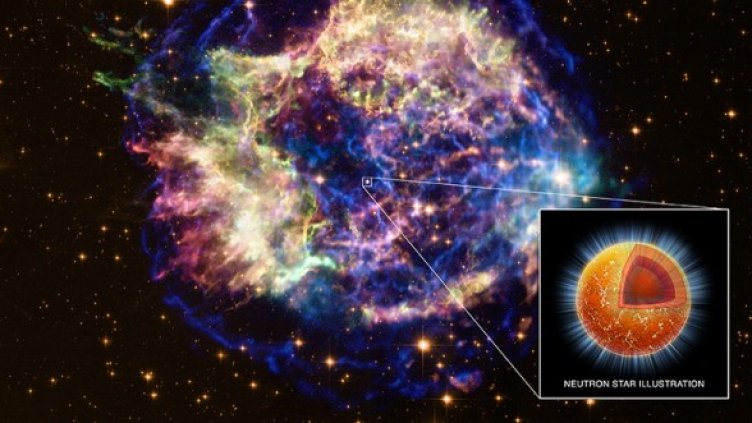 Снимка: X-ray: NASA/CXC/xx; Optical: NASA/STScI; Illustration: NASA/CXC/M.Weiss