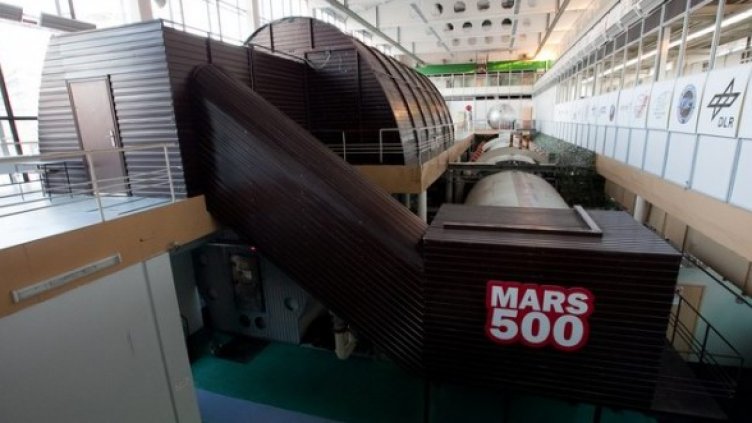 Комплексът, в който се провежда експериментът "Марс-500". Снимка: ИМБП/Олег Волошин