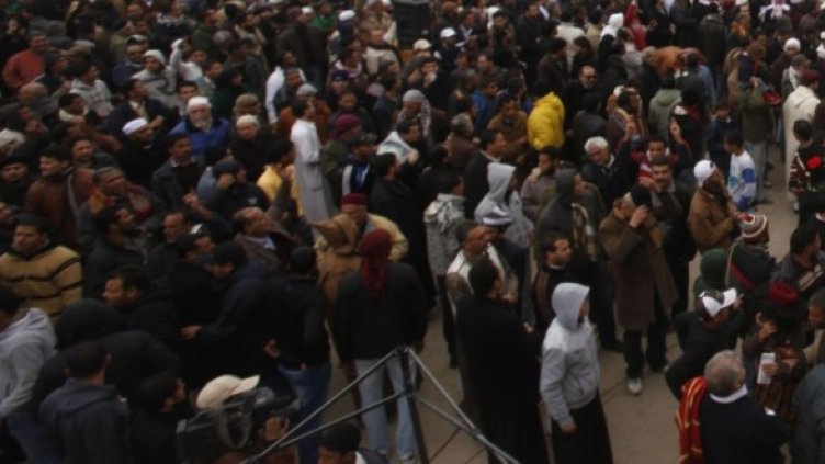 Така изглеждаше Бенгази в петък. Снимка: Reuters