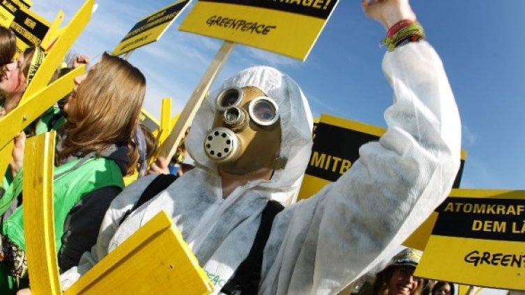 Протести срещу ядрената енергетика в Германия. Снимка: Getty Images/Guliver Photos