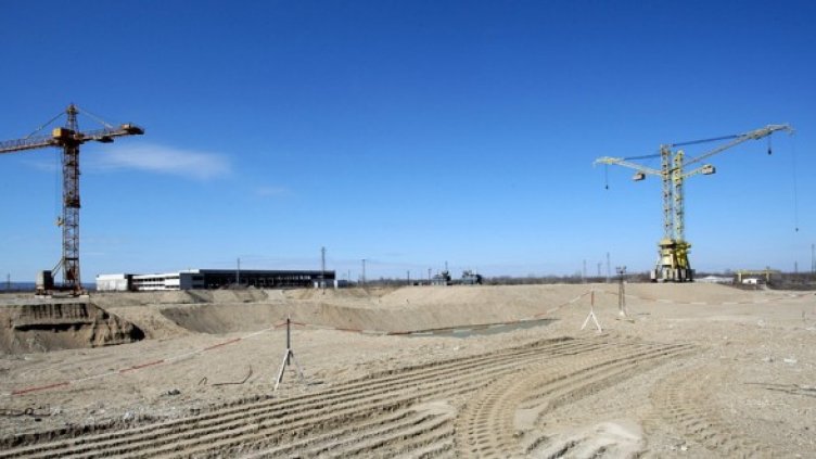 Площадката на АЕЦ "Белене". Снимка: Булфото