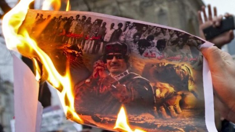 Кадафи няма да се предаде. Снимка: БТА