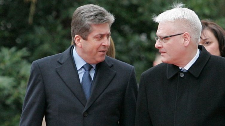 Първанов и Йосипович. Снимка: БТА