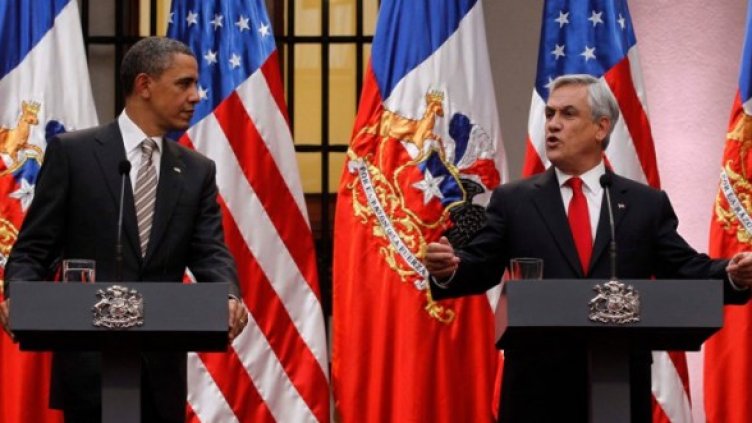 Обама е на посещение в Чили. Снимка: Reuters