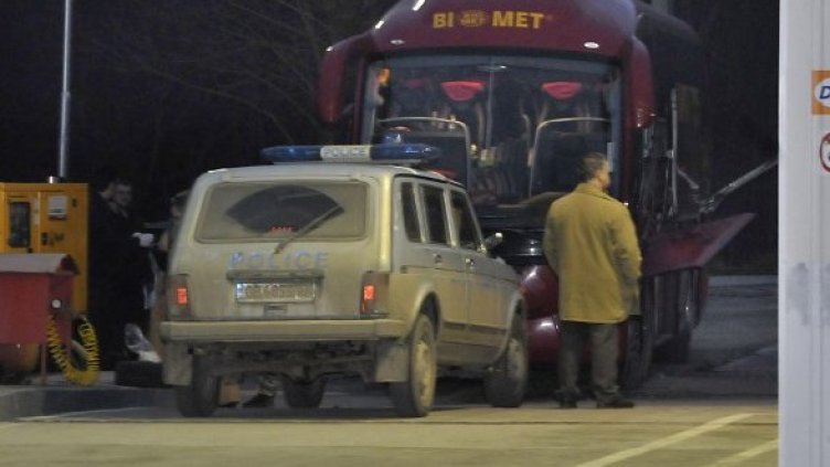Драмата с отвлечения автобус на "Биомет" 2009 г. Снимка: Булфото