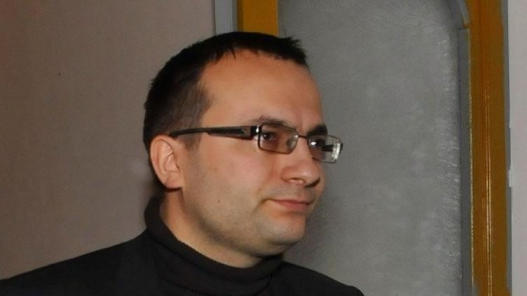 Лидерът на СДС Мартин Димитров призова и за незабавно и окончателно да се спре проектът АЕЦ "Белене".  Снимка: Булфото