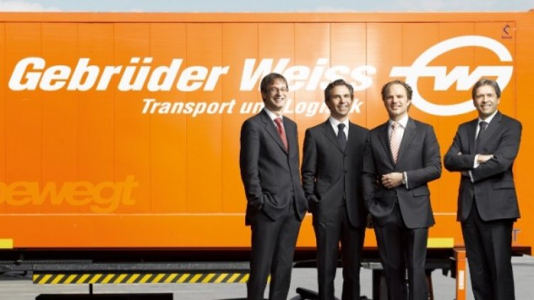 Отляво надясно - Петер Клойбер, Волфрам Зенгер-Вайс, Хайнц Зенгер-Вайс, Волфганг Нийснер, изпълнителен директор. Снимка: GW