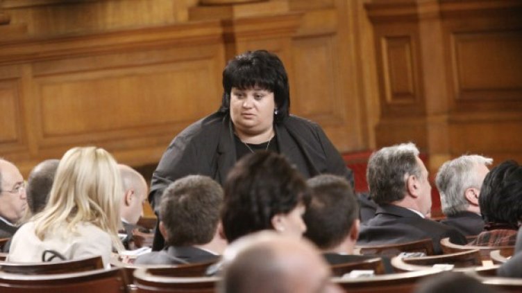 Искра Фидосова против референдум за АЕЦ "Белене". Снимка: БТА