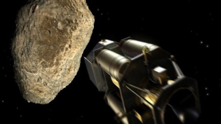 Мисията "Дон Кихот" е предвидена за отклоняване на астероиди от траекторията им. Изображение ESA - AOES Medialab